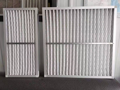 丝网覆合板式过滤器4